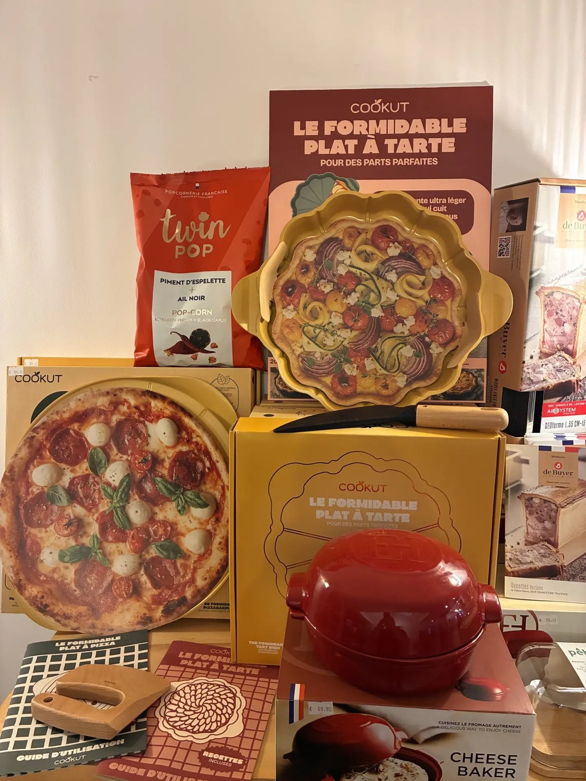 Plats à tarte et articles de cuisine français, boutique arts de la table à Cluny
